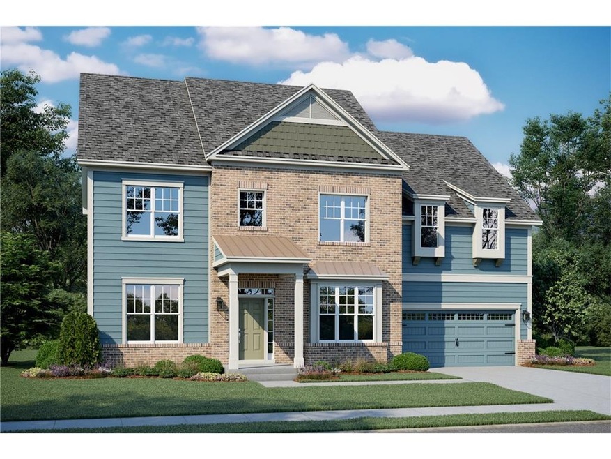 Beacon Hill E on Home Site 5 at Suwanee Green