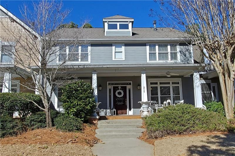 Stunning entrance with huge front porch that faces