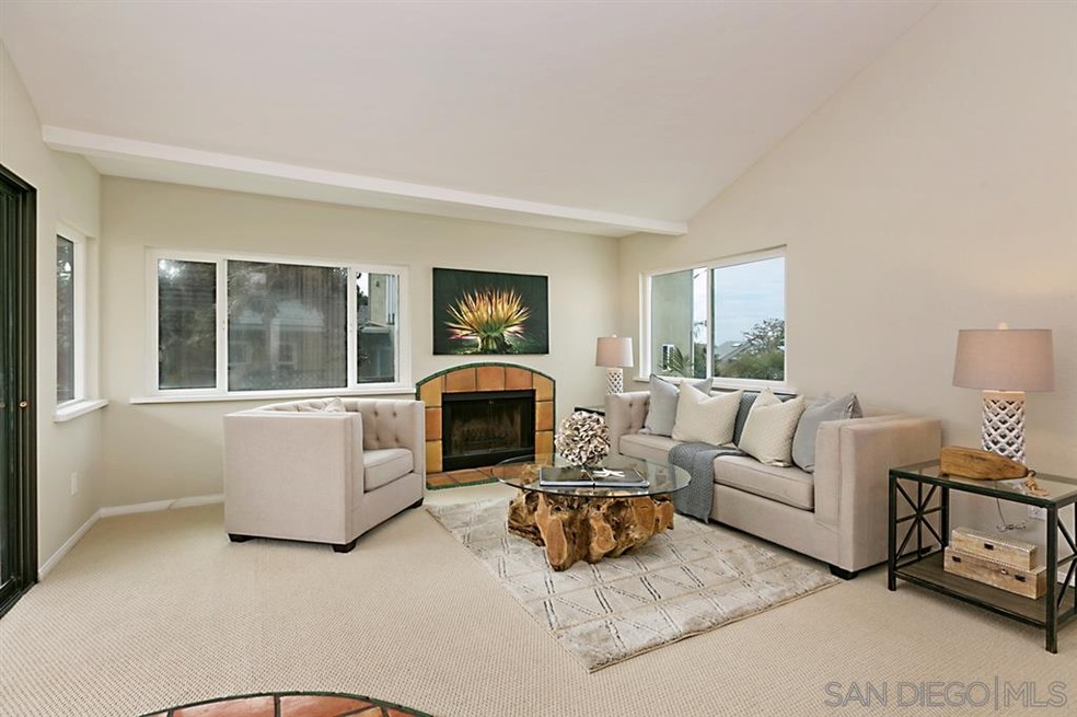 Spacious and open floor plan. Cozy fireplace, new 