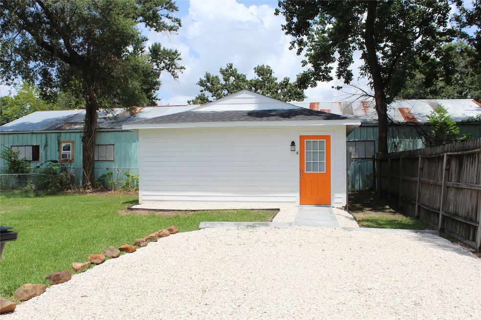 Front Elevation of apartment, 2 parking spaces.