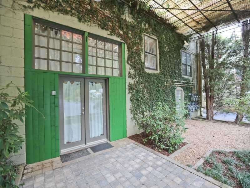 Exterior Front. Cozy garden, stepless entry