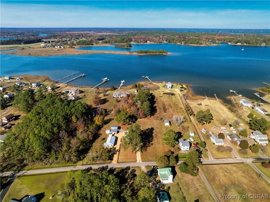 Severn River to north of property