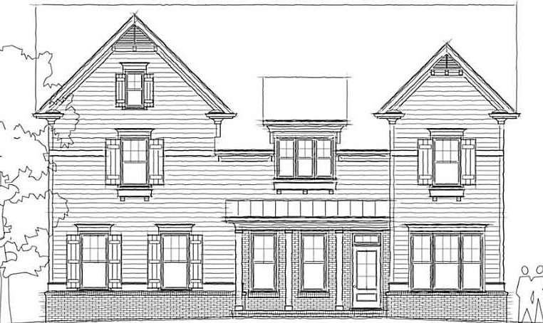 Exterior Front. Beautiful Urban Farmhouse feel in 