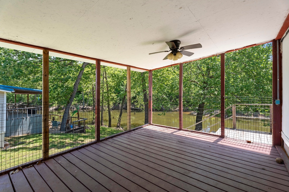 Lakefront on Screened PorchView
