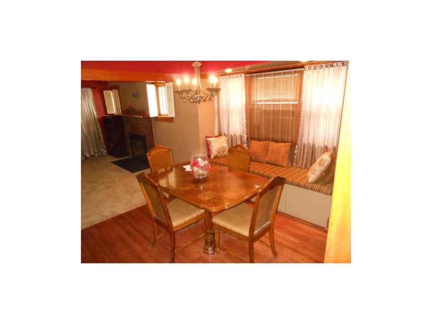 Dining Area. Note the bench seat by the window-All