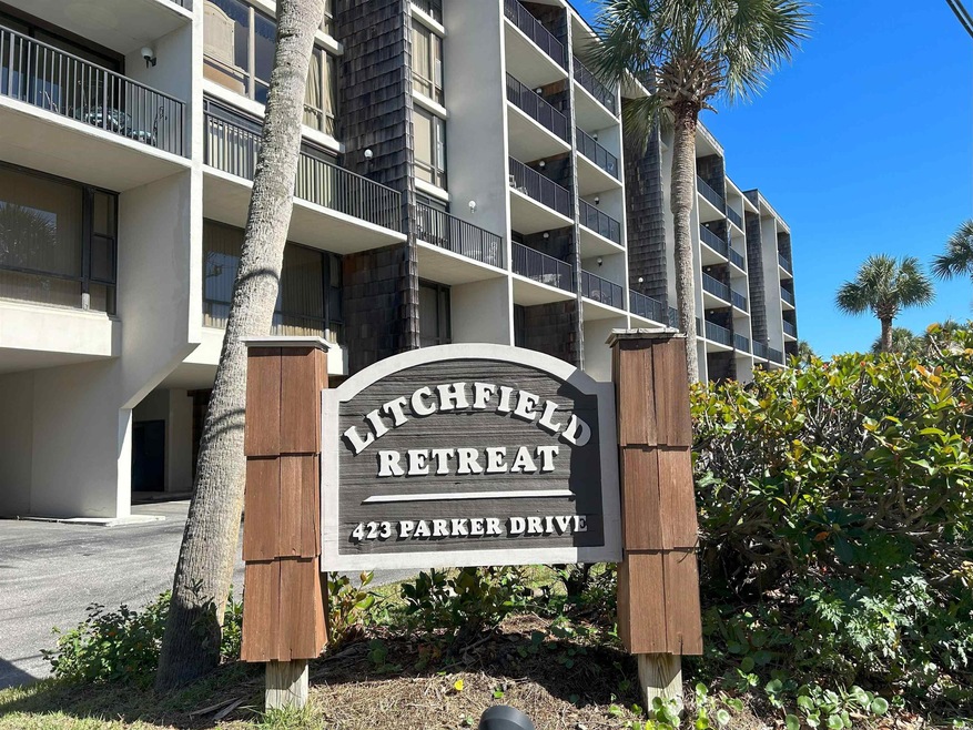 423 Parker Dr Unit 616 Litchfield Retre, Pawleys Island, SC 29585 MLS
