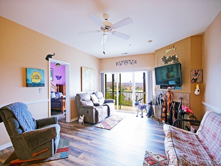 Living Room and Fireplace