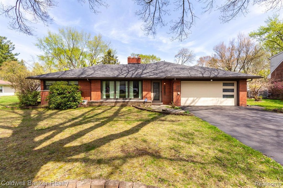 BRICK RANCH ON A HALF ACRE LOT!