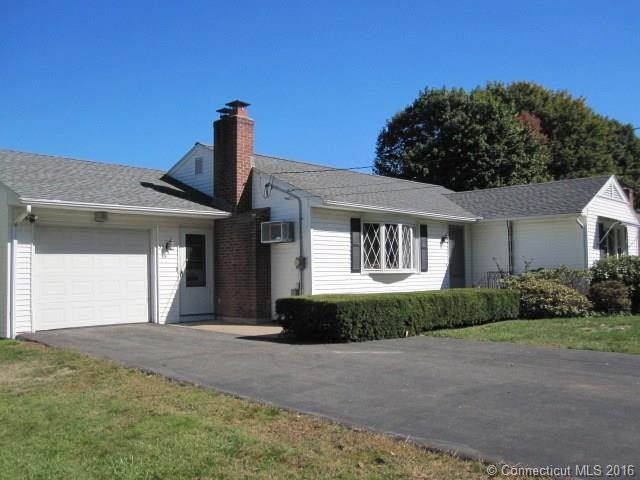 Newly sided L shaped ranch, newer roof and garage 