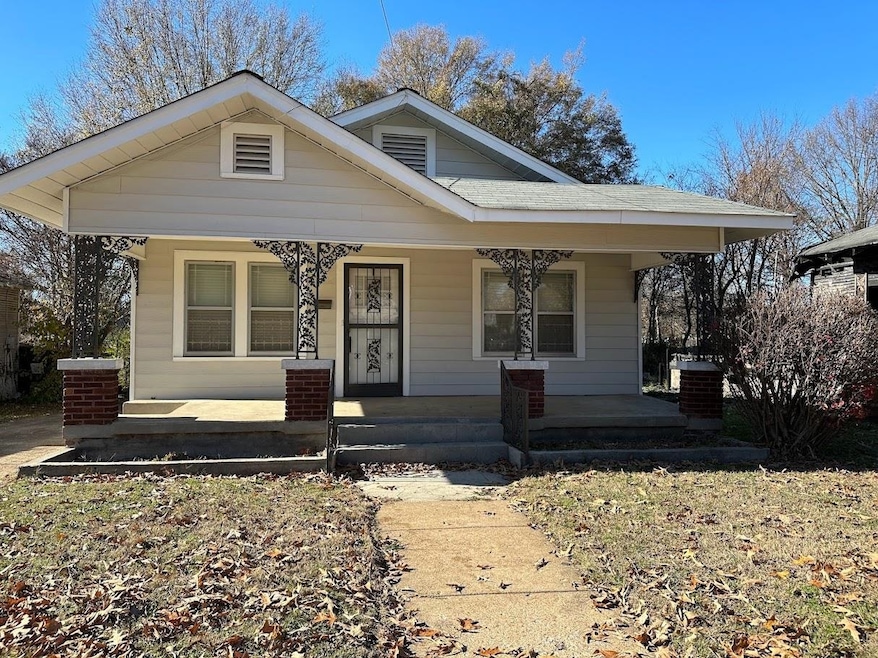 Bungalow-style home with covered porch