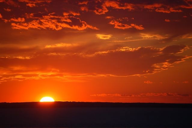 Sunset Over Elizabeth Islands
