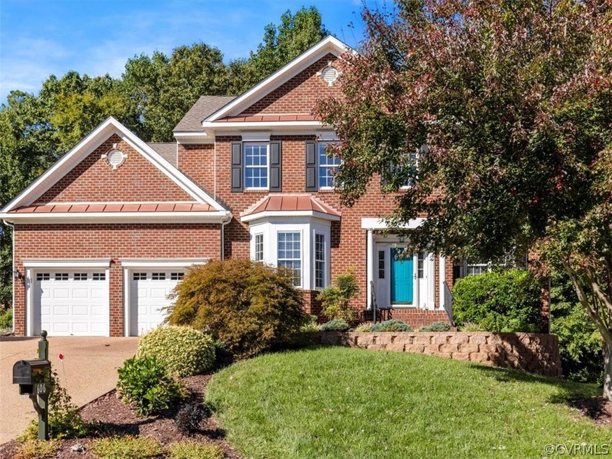 new bushes, replaced all PVC roof trim (and garage and house front) with No-Mar Q5000
premium trim coil.