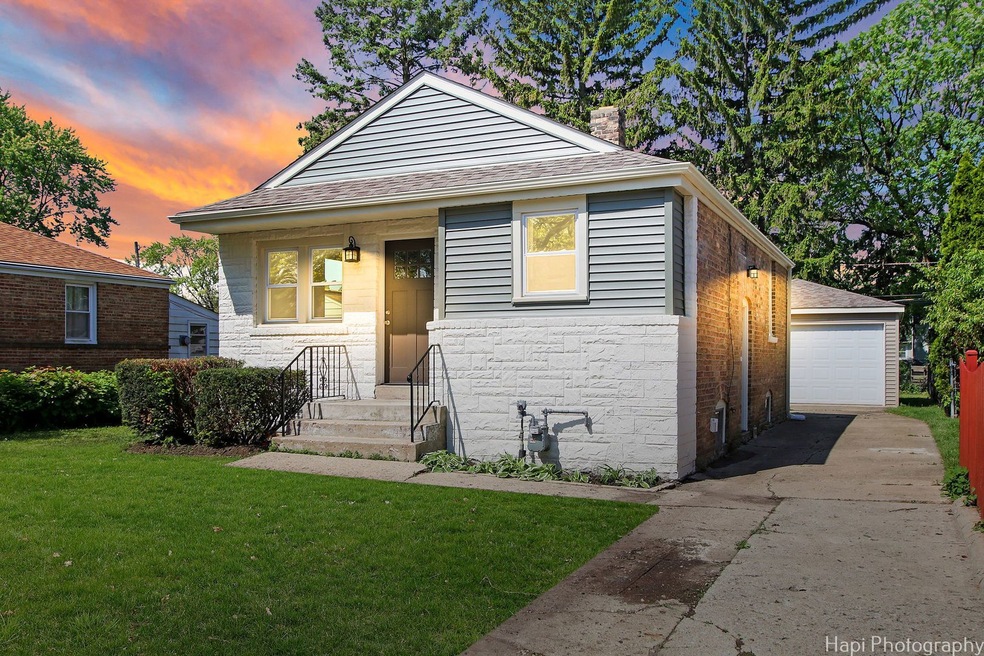 A cozy home where the warmth of the sunset kisses