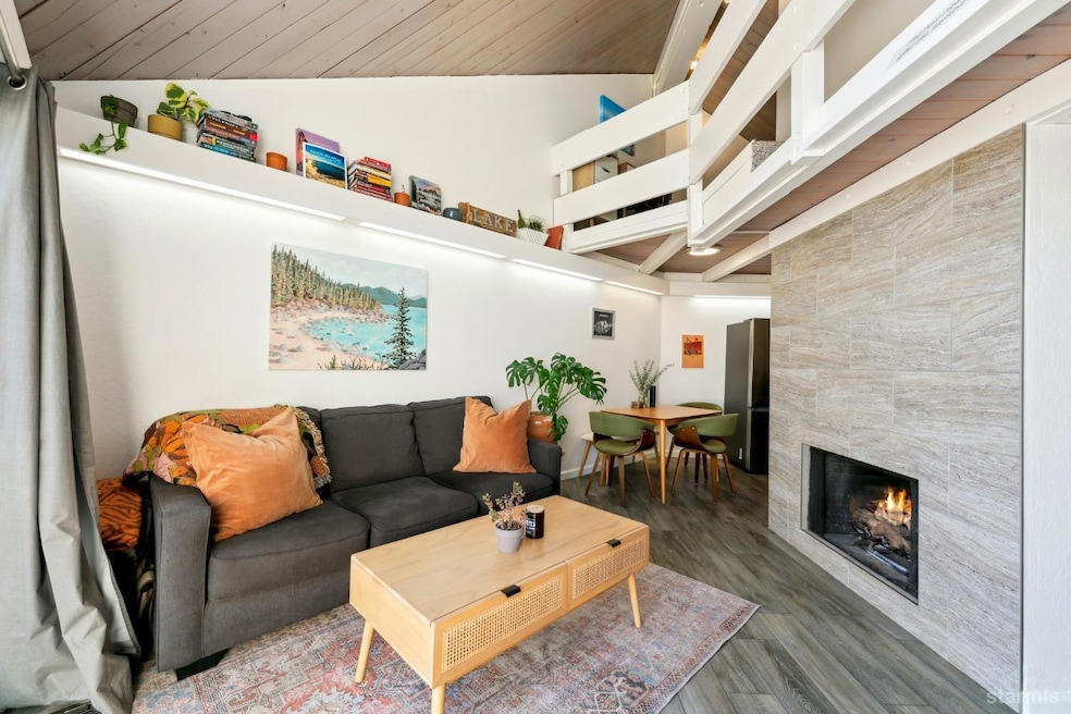 Bright, modern living area