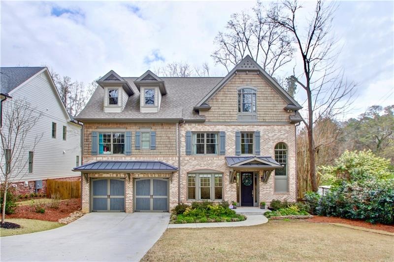 Beautifully landscaped home on cul de sac street.