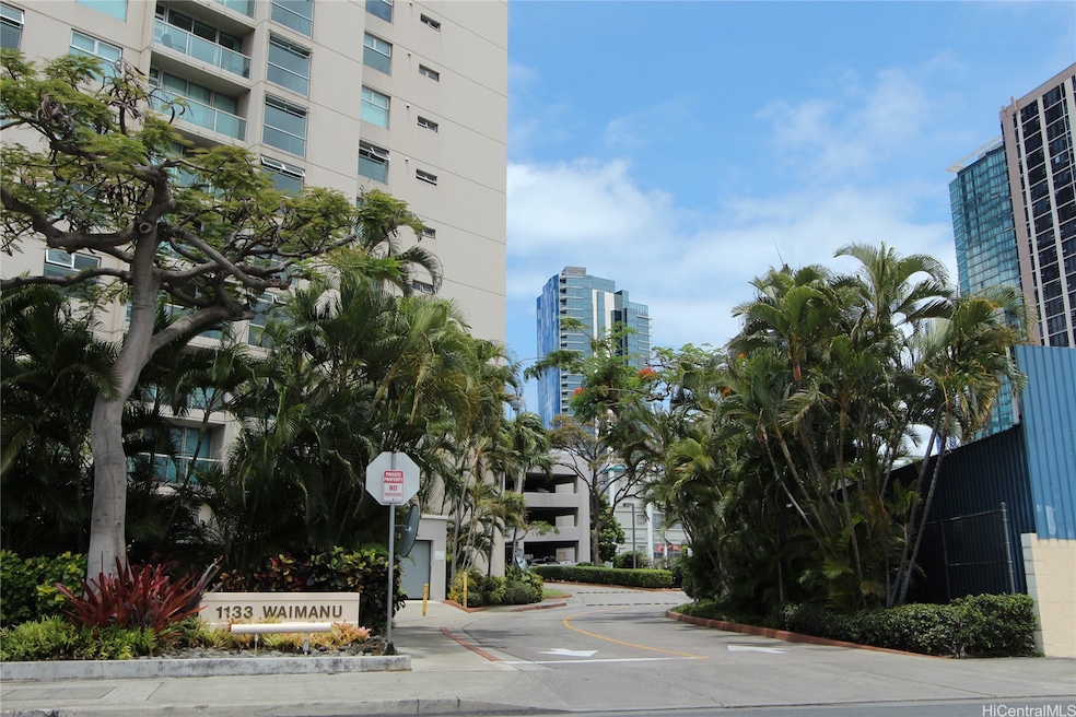 Entrance to the condo, 1133 WAIMANU