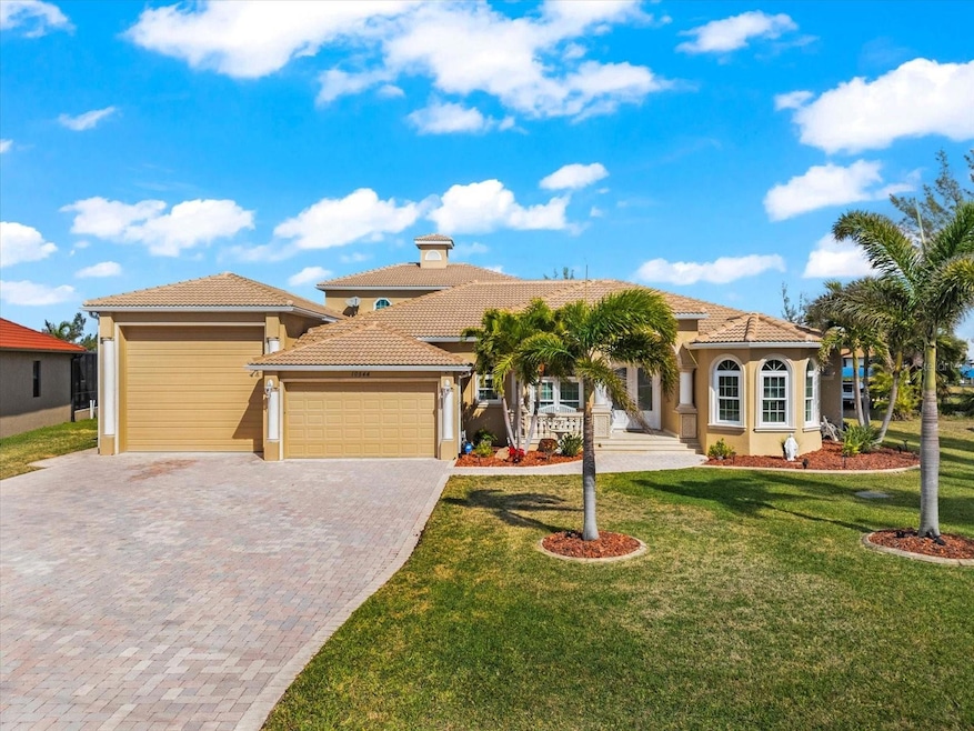 4 Car Garage with 14 ft RV Garage Door