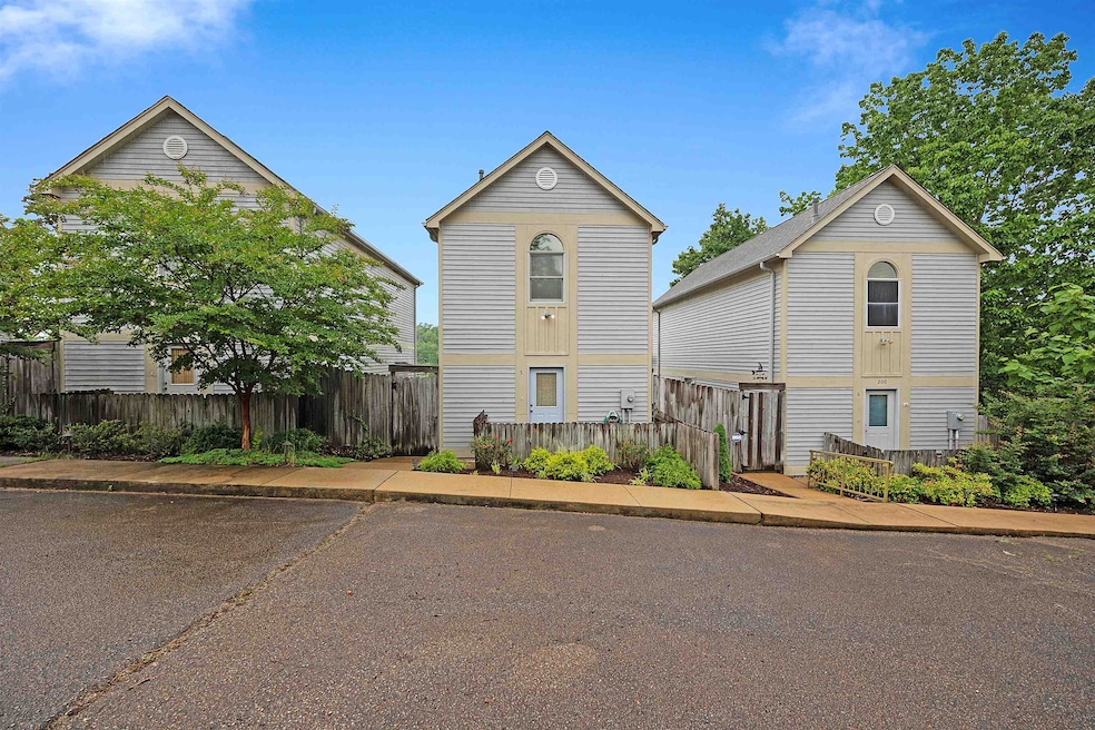 View of front of house with fence
