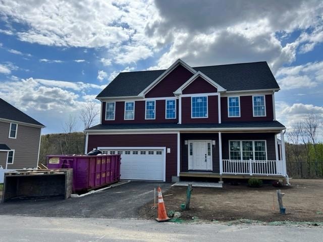 Under Construction New Colonial Home