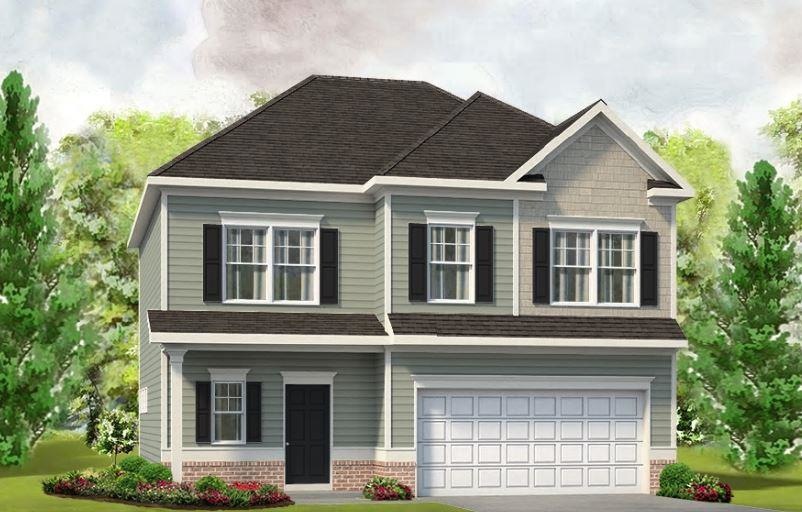 Picture is a rendering of the Benson. Exterior fea