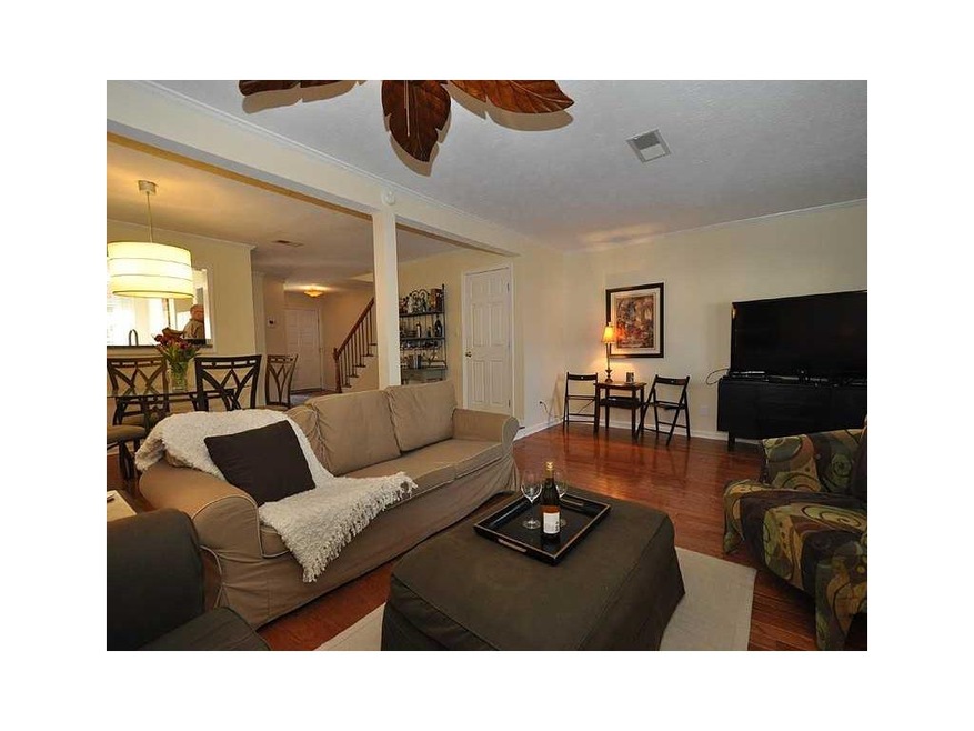 Living Room. The main level of this home is a larg
