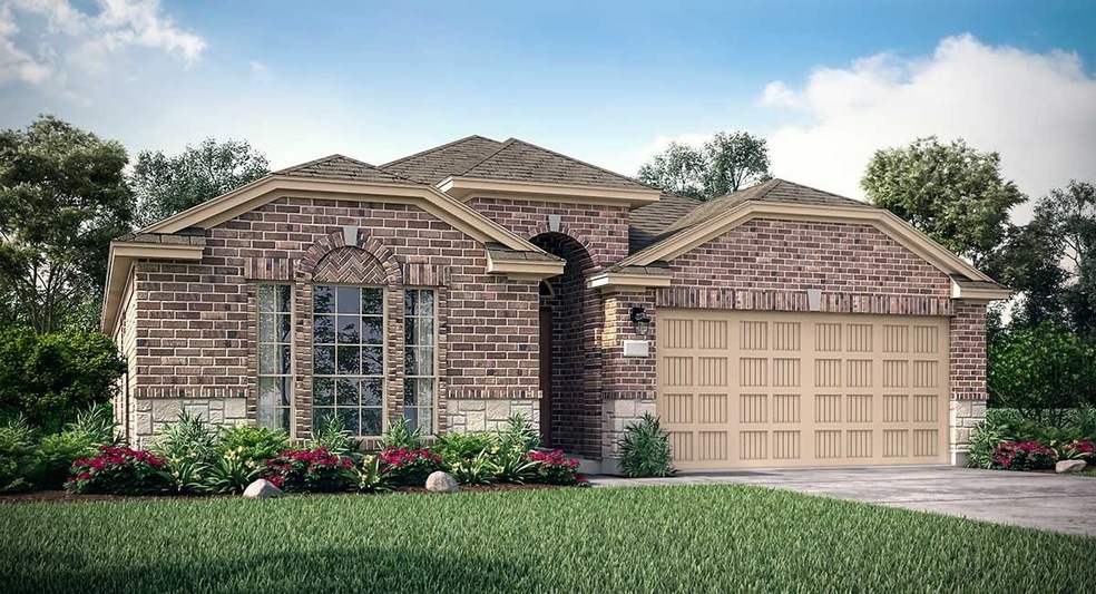 The beautiful single story Hanover B floorplan by