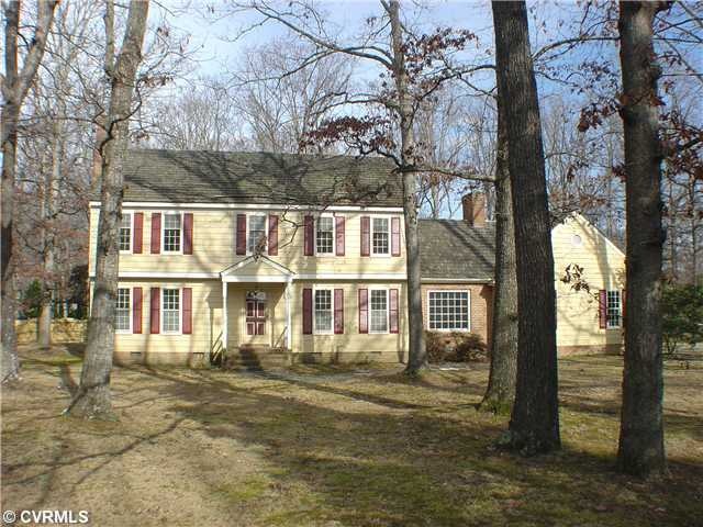 Exterior Front - Stately Colonial with large 2 car