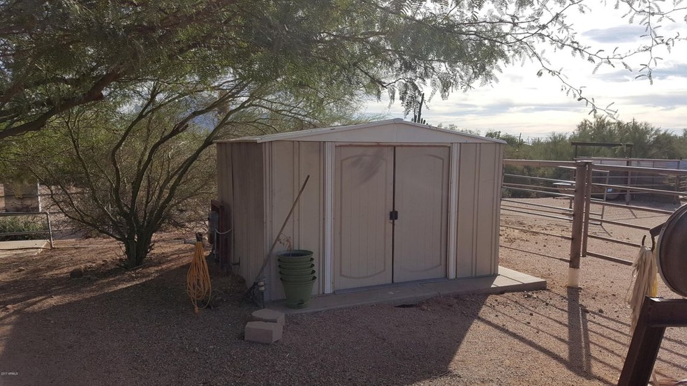 Frontier shed