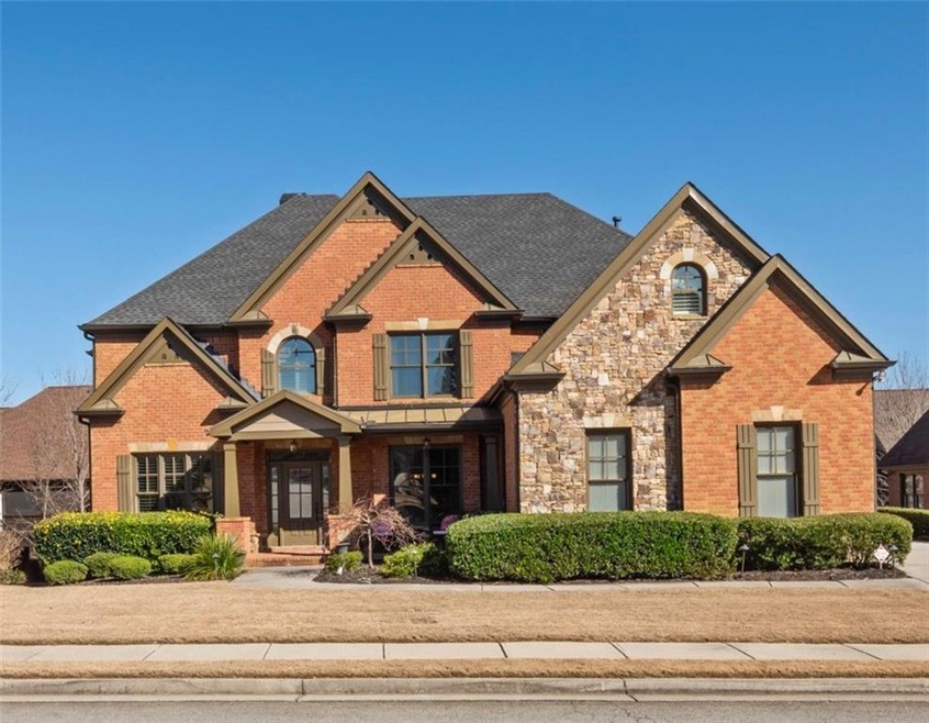 Great front view of this stunning home! Wait till 