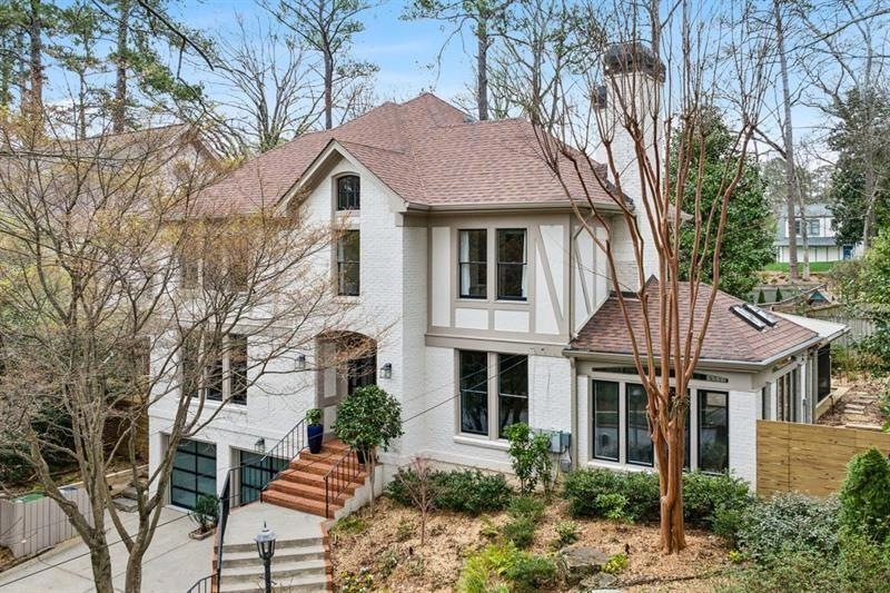 Great curb appeal on a sidewalk-lined Morningside 