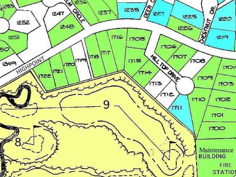 Land/Lot. Map showing lots location