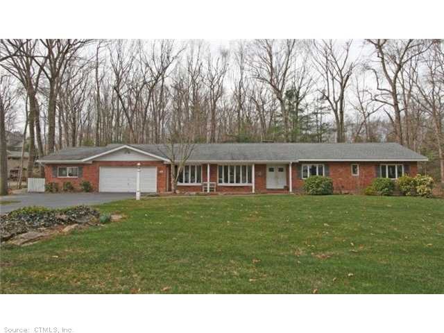 Exterior Front. Often admired brick ranch home - g