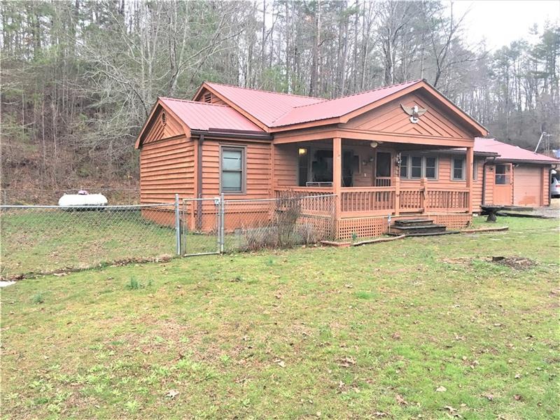 One level, three bedroom, two bath, frame home wit