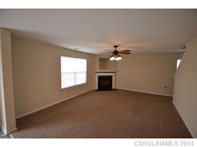 Family Room - Gas fireplace with wall switch. Ceil