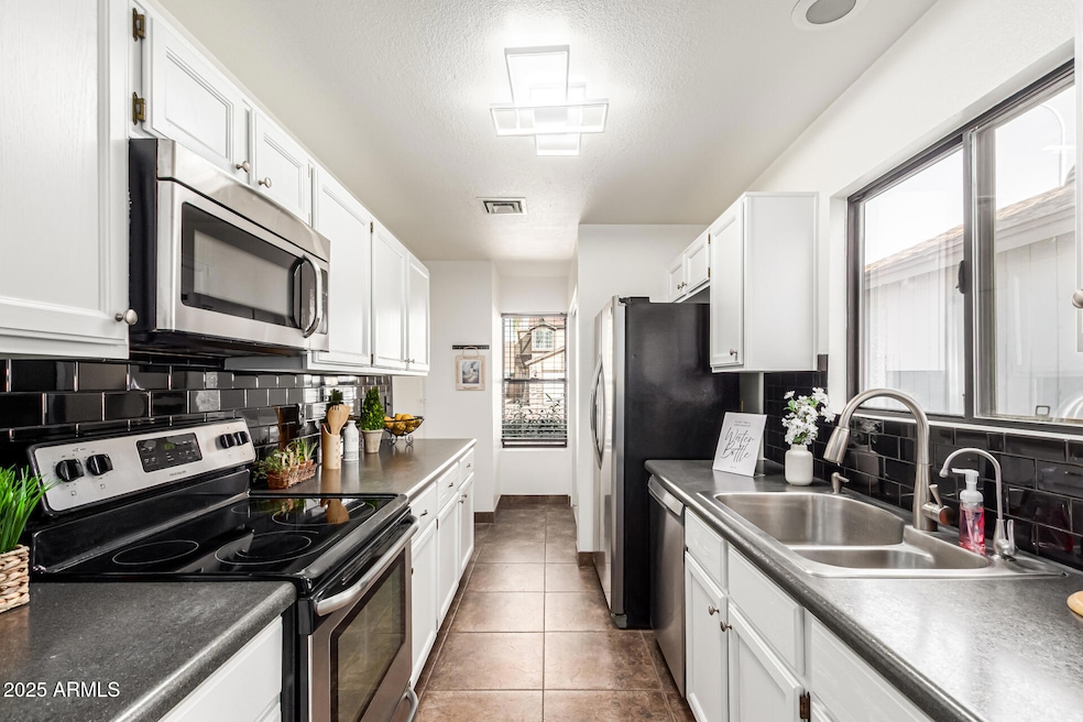 stainless appliances