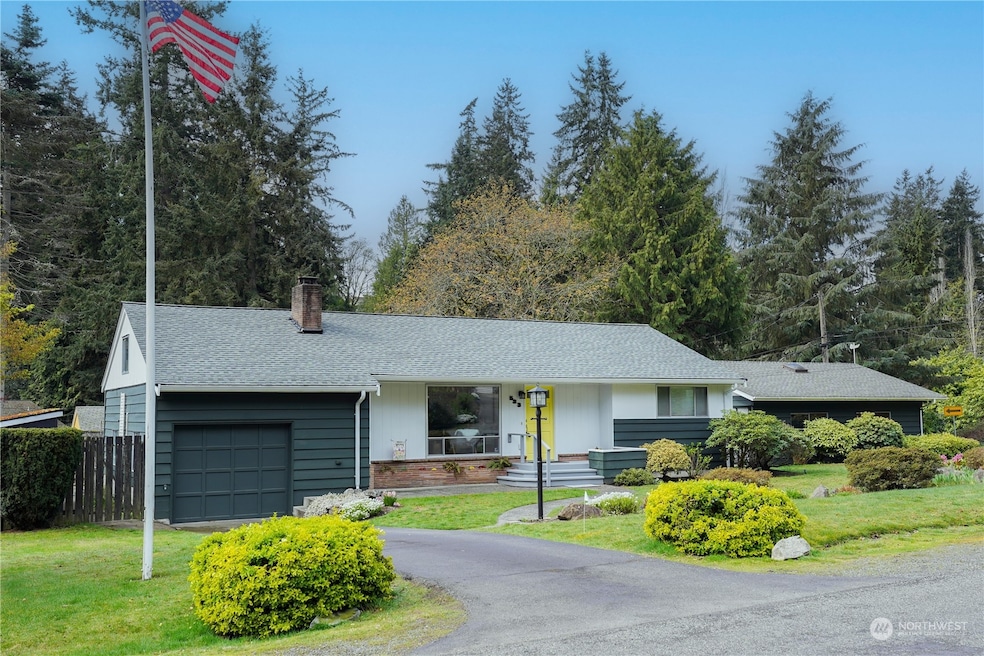 Charming rambler on a large corner lot