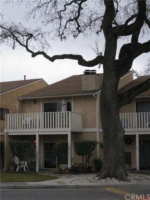 Stately oak right next to the unit.