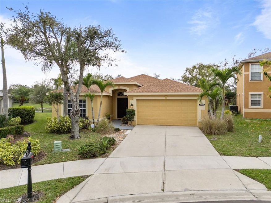 Mediterranean / spanish house featuring a front ya