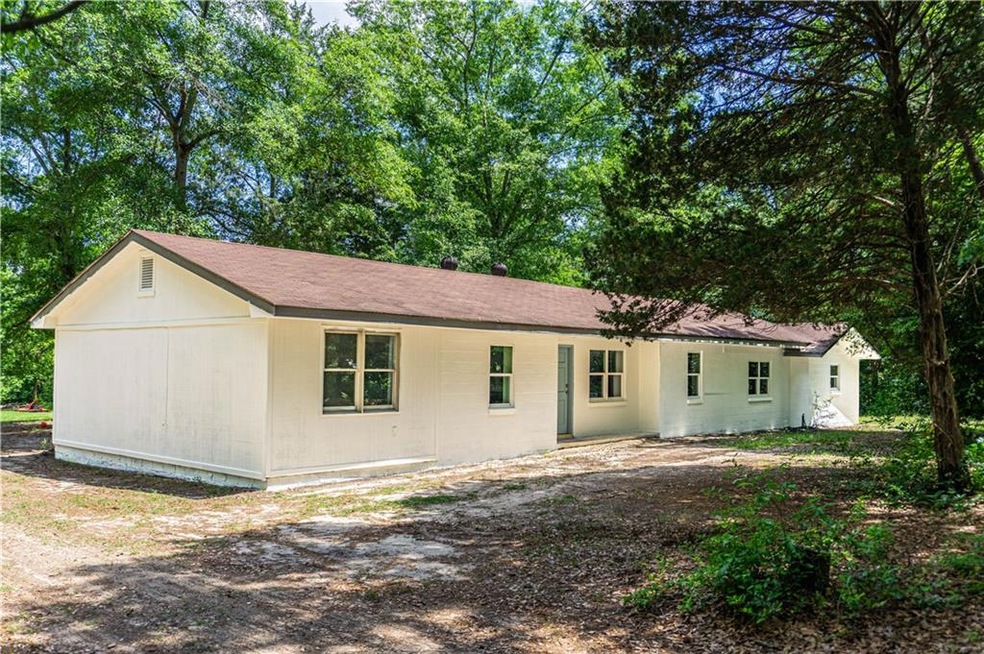 View of back of property