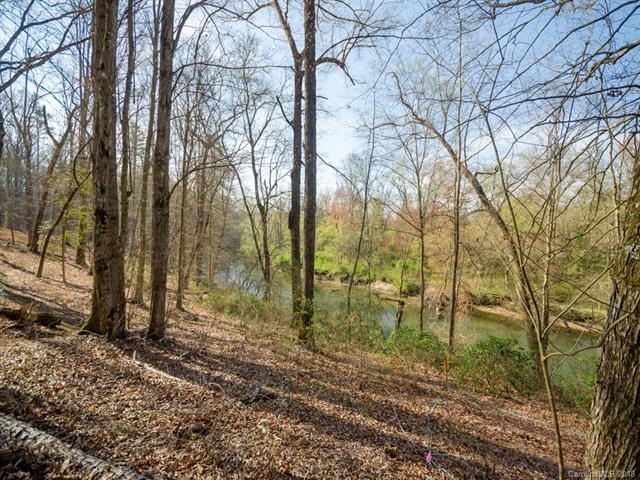 FRENCH BROAD RIVER IN BACK OF LOT.