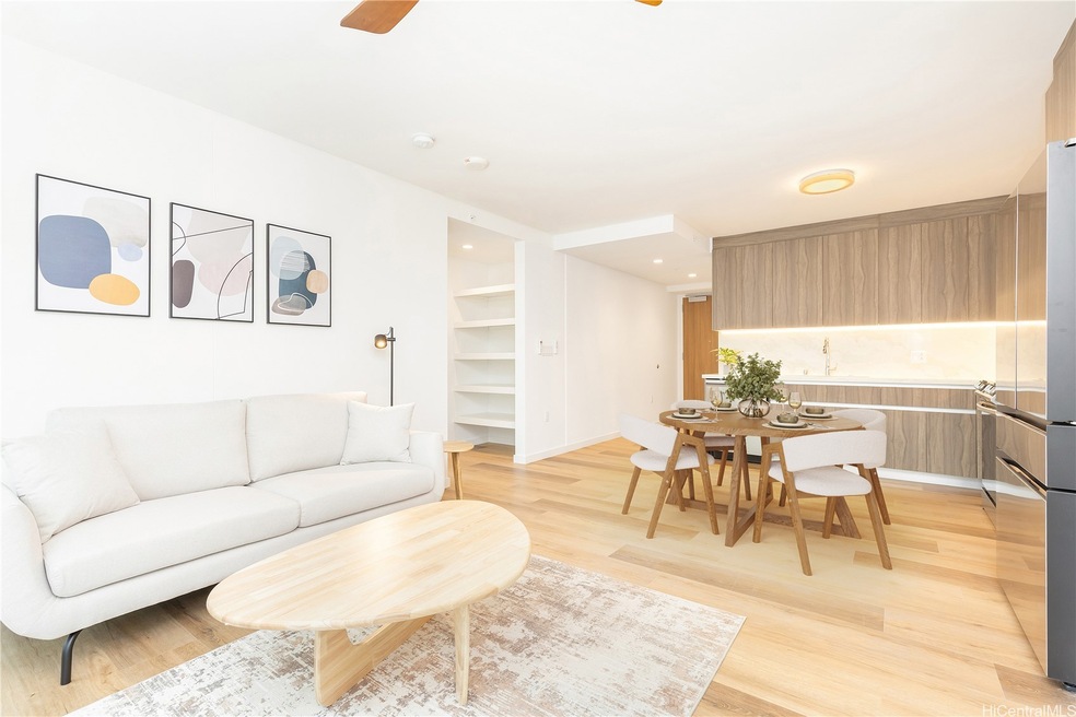 Living Room and Kitchen  | Virtually Enhanced