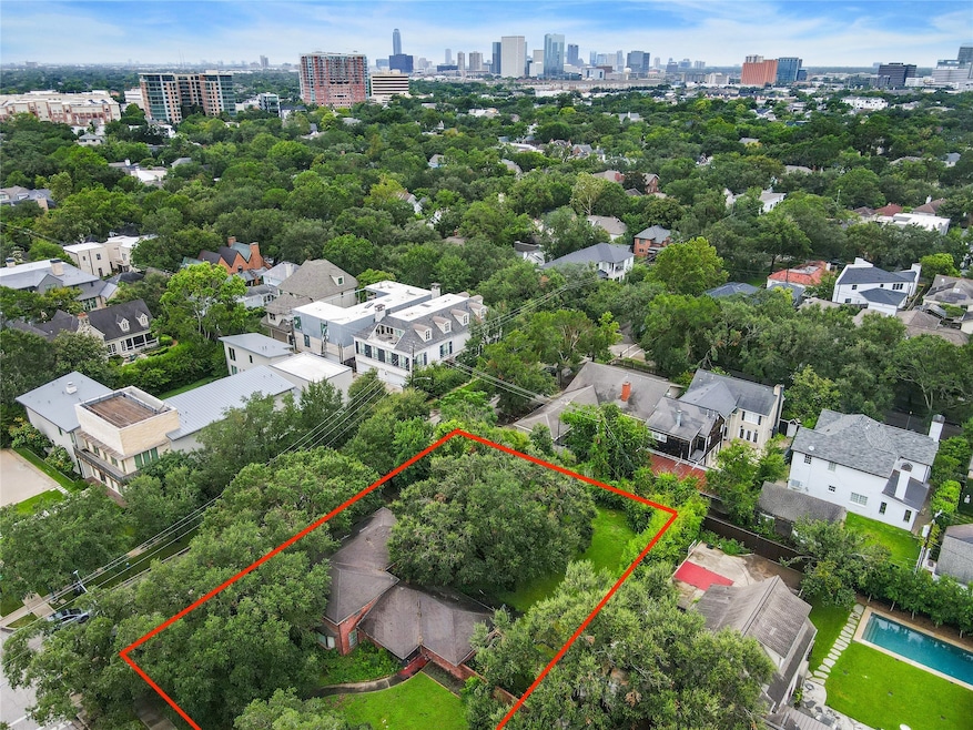 Perched in the heart of Houston, 2136 Rice Bouleva