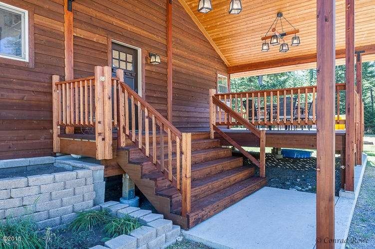 Entry & covered Deck