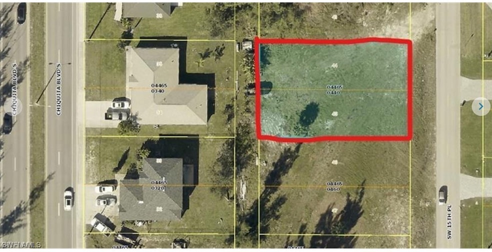 Aerial view of property's location