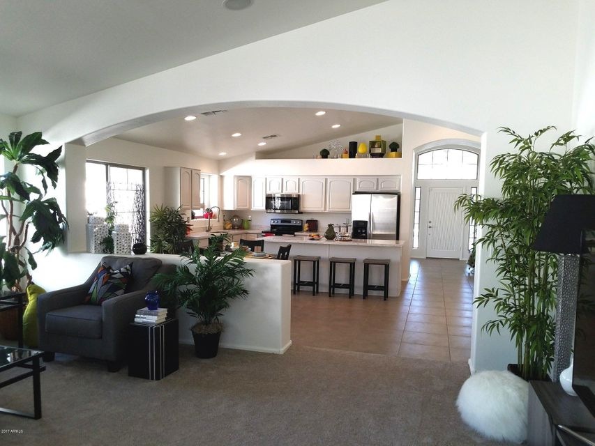 Family Room and Kitchen View