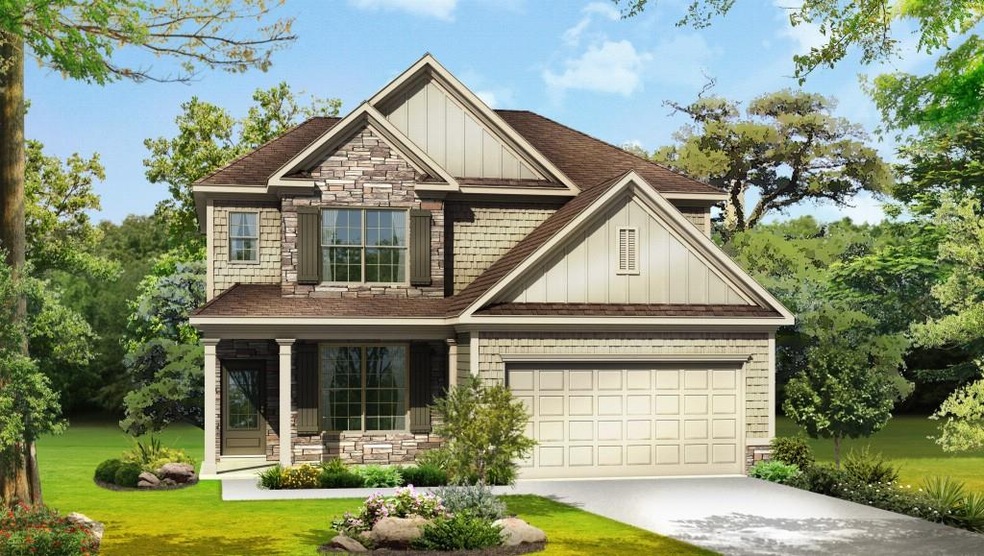 Color Rendering of Plan & Elevation.