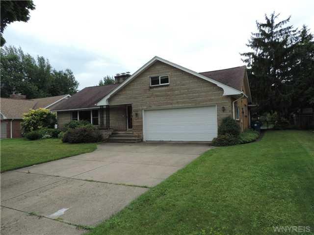Exterior Front. The lot is 80  x 134 .