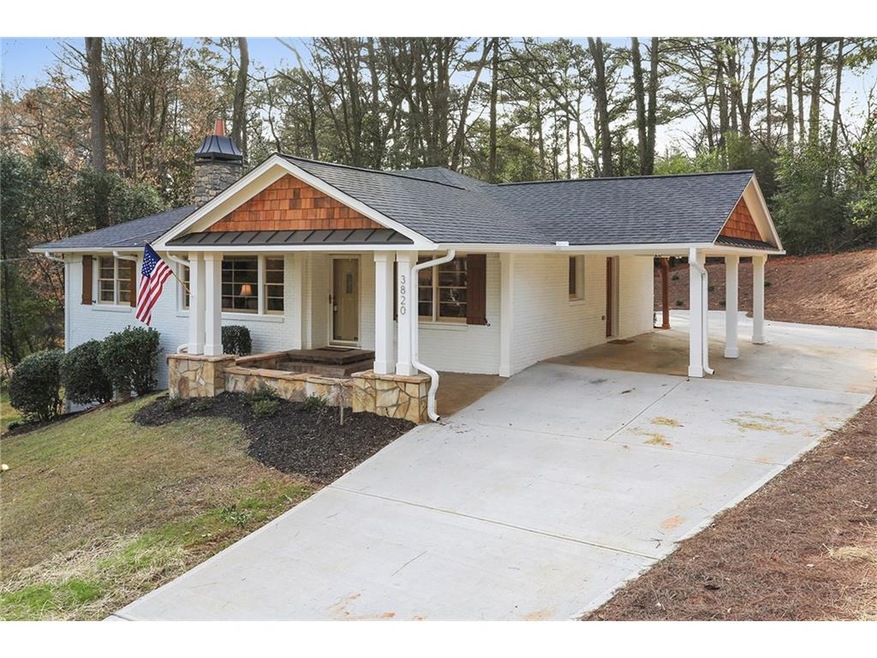 Exterior with Drive around Drive to 2 Car Carport