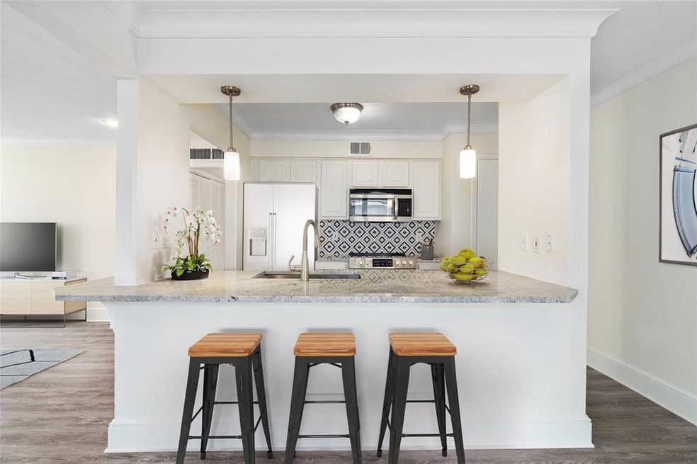 New granite, designer backsplash, new oven, dishwa