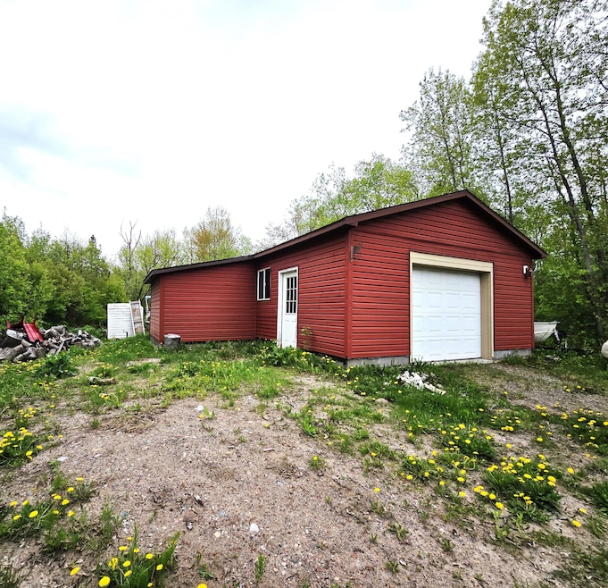 EXTERIOR OF GARAGE